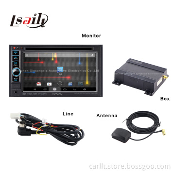 HD Kenwood Black Box Type with Android System